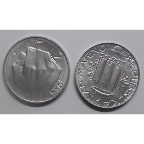 SAN MARINO 2 Lire 1985...