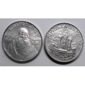 SAN MARINO 2 Lire 1984