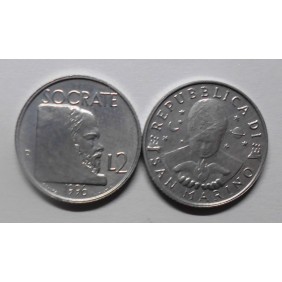 SAN MARINO 2 Lire 1996 Socrate