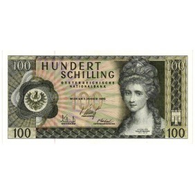 AUSTRIA 100 Schilling 1969