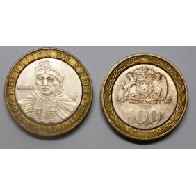 CHILE 100 Pesos 2005 Mapuche