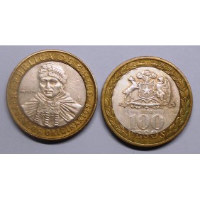 CHILE 100 Pesos 2004 Mapuche
