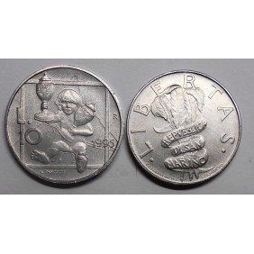 SAN MARINO 10 Lire 1995...