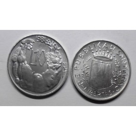 SAN MARINO 10 Lire 1981 Pace