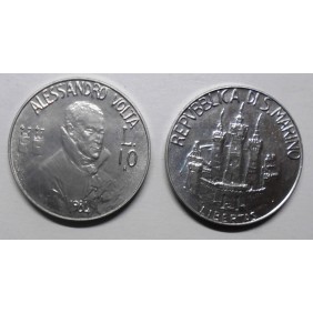 SAN MARINO 10 Lire 1984...