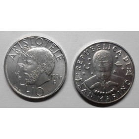 SAN MARINO 10 Lire 1996...