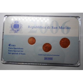 SAN MARINO Set 2006 1/2/5...