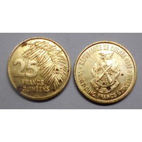 GUINEA 25 Francs 1987