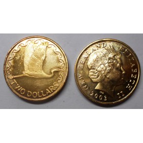 NEW ZEALAND 2 Dollars 2003