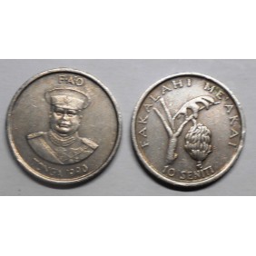 TONGA 10 Seniti 1990 FAO