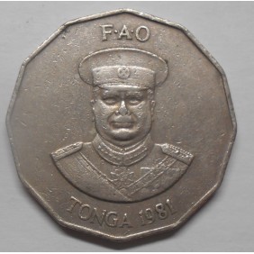 TONGA 50 Seniti 1981 FAO
