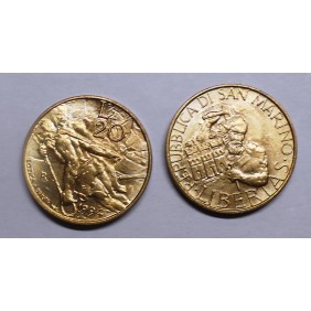 SAN MARINO 20 Lire 1994...