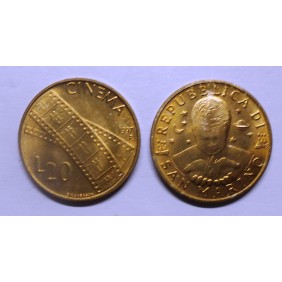 SAN MARINO 20 Lire 1997 Cinema
