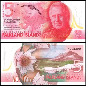 FALKLAND ISLANDS 5 Pounds...