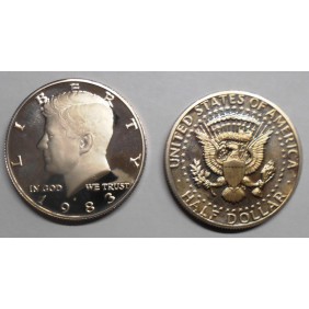 USA Half Dollar Kennedy 1983 S