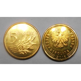 POLAND 5 Groszy 2018