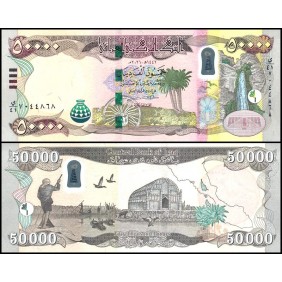 IRAQ 50.000 Dinars 2021 Hybrid