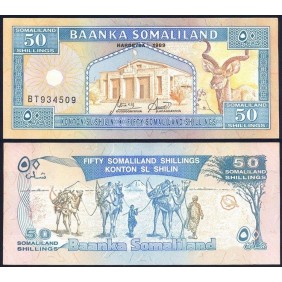 SOMALILAND 50 Shillings 1999