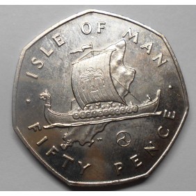 ISLE OF MAN 50 Pence 1979...