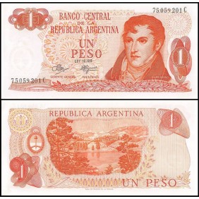ARGENTINA 1 Peso 1970