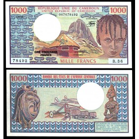 CAMEROUN 1000 Francs 1982