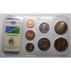SOLOMON ISLANDS Set coins 2005