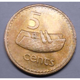 FIJI 5 Cents 1969