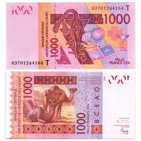 TOGO (W.A.S.) 1000 Francs 2003