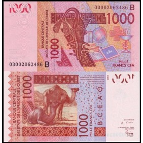 BENIN (W.A.S.) 1000 Francs...