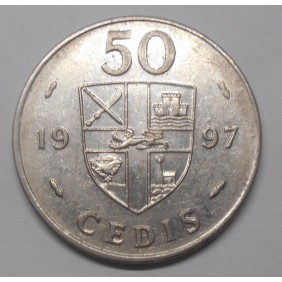 GHANA 50 Cedis 1997