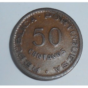 ANGOLA 50 Centavos 1953