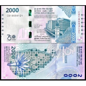 SRI LANKA 2000 Rupees 2025...