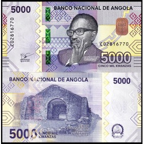 ANGOLA 5000 Kwanzas 2025...