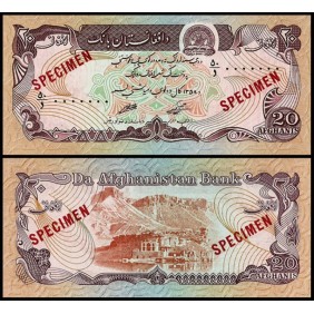 AFGHANISTAN 20 Afghanis...