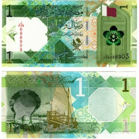 QATAR 1 Riyal 2025 New Date
