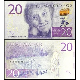 SWEDEN 20 Kronor 2022 New...