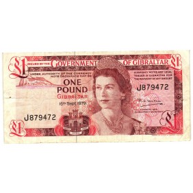 GIBRALTAR 1 Pound 1979