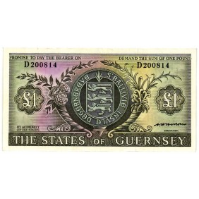 GUERNSEY 1 Pound 1969-75