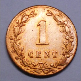 NETHERLANDS 1 Cent 1881