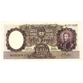 ARGENTINA 1000 Pesos 1954
