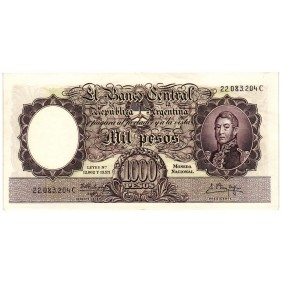 ARGENTINA 1000 Pesos 1954