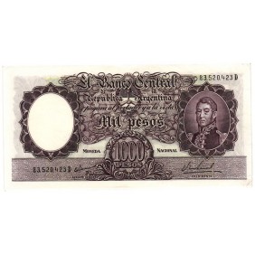 ARGENTINA 1000 Pesos 1966