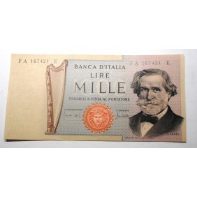 1000 Lire Verdi 1969
