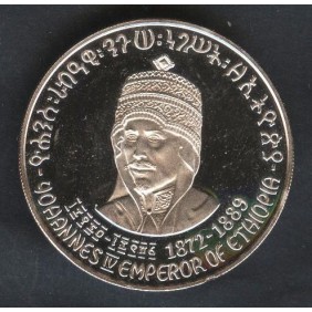ETHIOPIA 5 Dollars 1972...