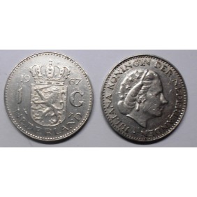 NETHERLANDS 1 Gulden 1967