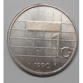 NETHERLANDS 1 Gulden 1990