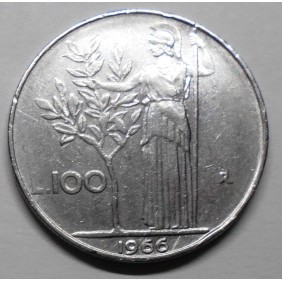 100 Lire 1966 sbarretta...