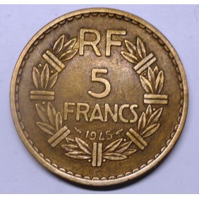 FRANCE 5 Francs 1945C