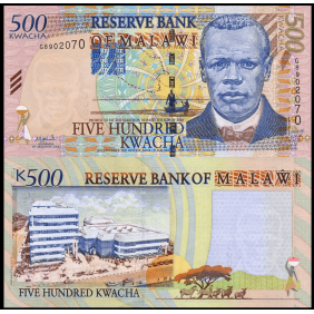 MALAWI 500 Kwacha 2001