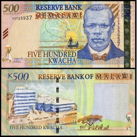 MALAWI 500 Kwacha 2003